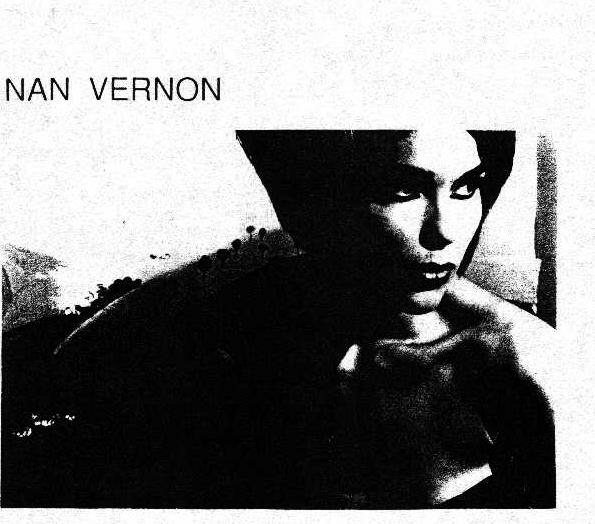 Nan in Anxious Records fanzine