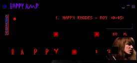 Screenshot of Happy1 Winamp Skin