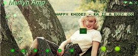 Screenshot of Marilyn2 Winamp Skin