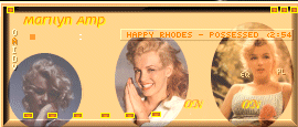 Screenshot of Marilyn5 Winamp Skin