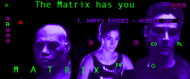 Screenshot of The Matrix 2 Winamp Skin