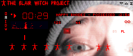 Screenshot of  The Blair Witch Project Winamp Skin