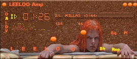 Screenshot of  Leeloo1 Winamp Skin