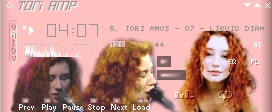 Screenshot of Tori2 Winamp Skin